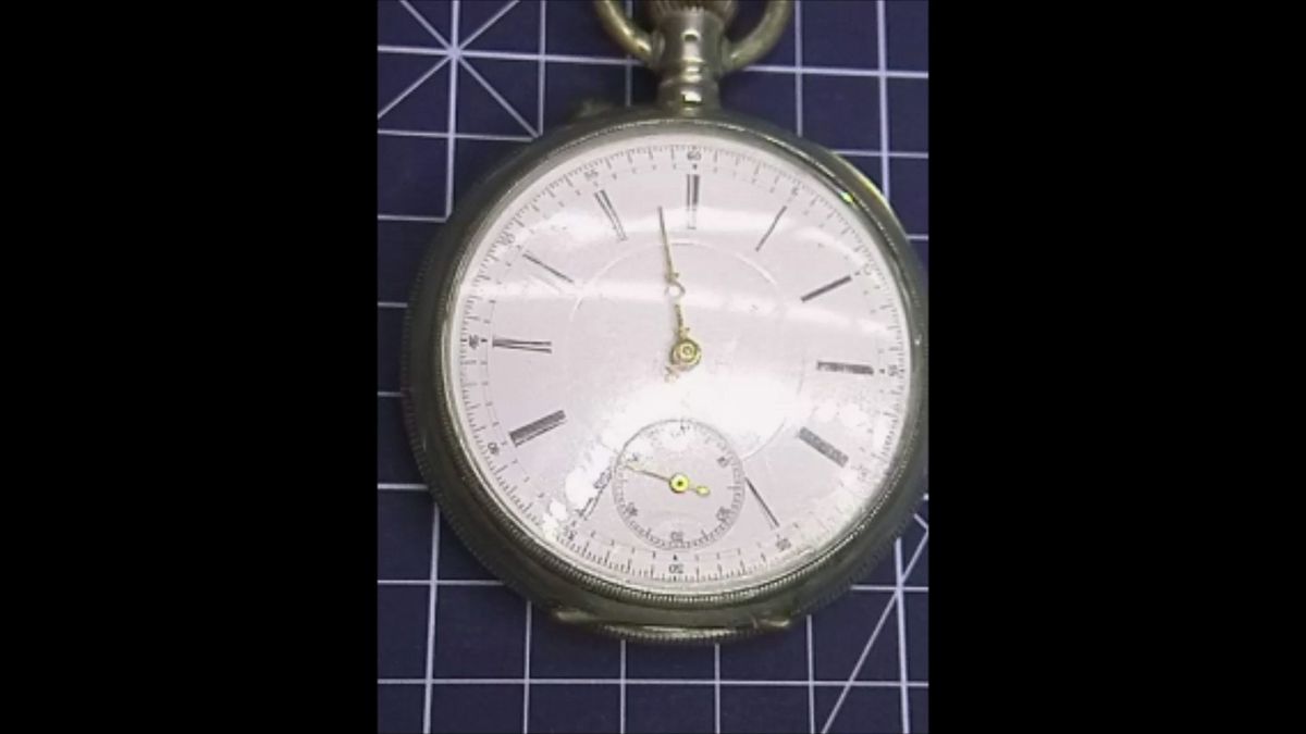 懐中時計 手巻き アンティーク 商館時計　簡易整備済み