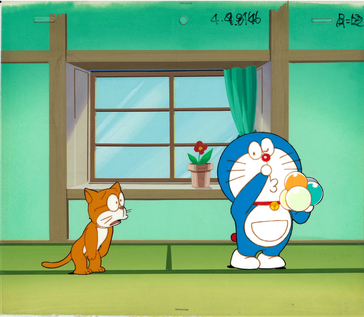 □ドラえもん□セル画 背景□藤子・F・不二雄 - ドラえもん □ドラえもん□セル画 背景□藤子・F・不二雄 - ドラえもん