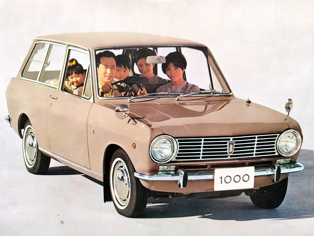 ダットサン サニー バン 1000 デラックス 1960年代 当時物 ダットサン サニー バン 1000 デラックス 1960年代 当時物