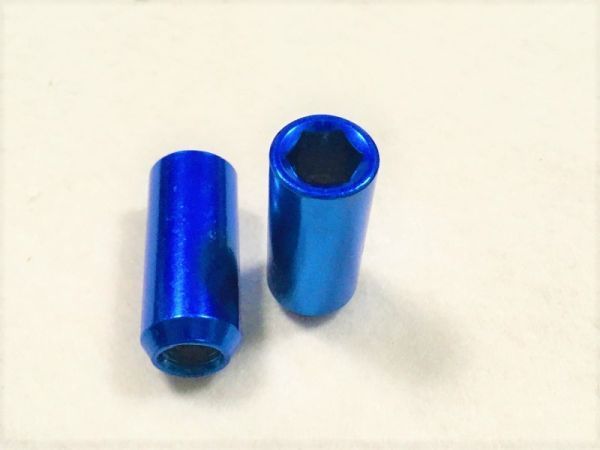  free shipping M12×(P1.5) blue 20 piece blue anti-theft inside 6 angle steel nut rug wheel nut steel Toyota Mazda Mitsubishi Honda Honda 