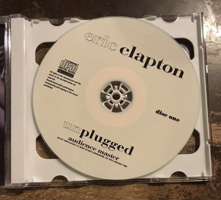 Eric Clapton / Unplugged Audience Master / 2CDR / エリッククラプトン_画像5