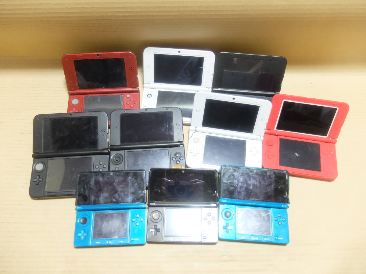 Nintendo New3DS LL・3DS LL・３DSなど 完全ジャンク品 本体10台まとめ 