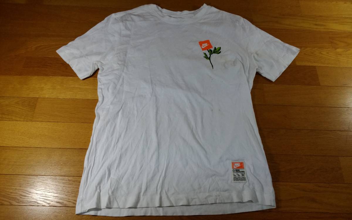 ナイキ NIKE NSW SO 2 LBR Tシャツ SIZE:M 白 送料215円～_画像1