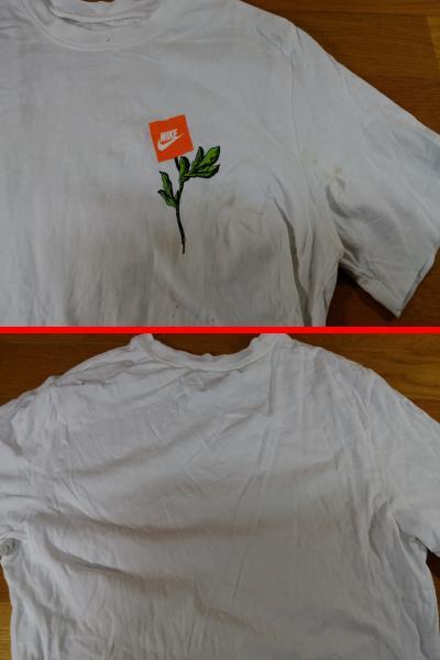 ナイキ NIKE NSW SO 2 LBR Tシャツ SIZE:M 白 送料215円～_画像7