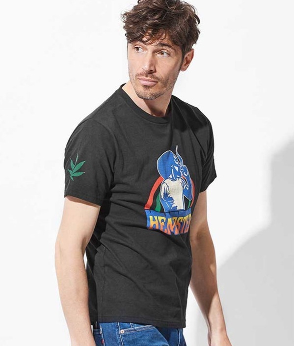 即決 新品 23SS 定価14,300円 ヒステリックグラマー HEMPSTER プリント Tシャツ _画像2