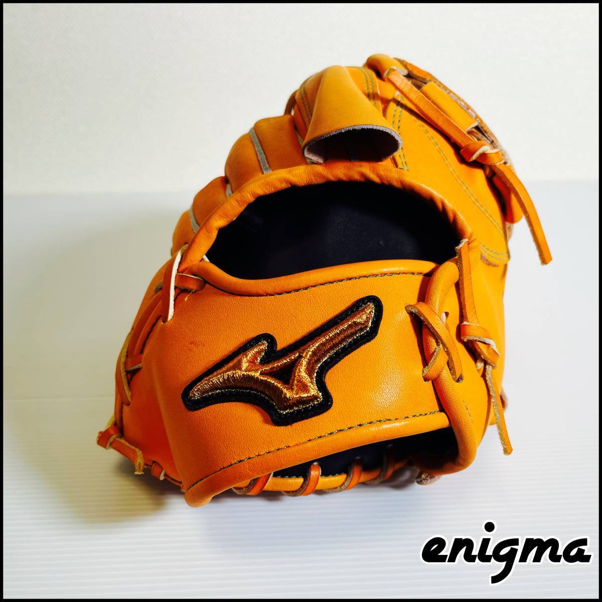 新品・未使用 波賀 日本製 硬式 ミズノプロ 投手用グローブ グラブ
