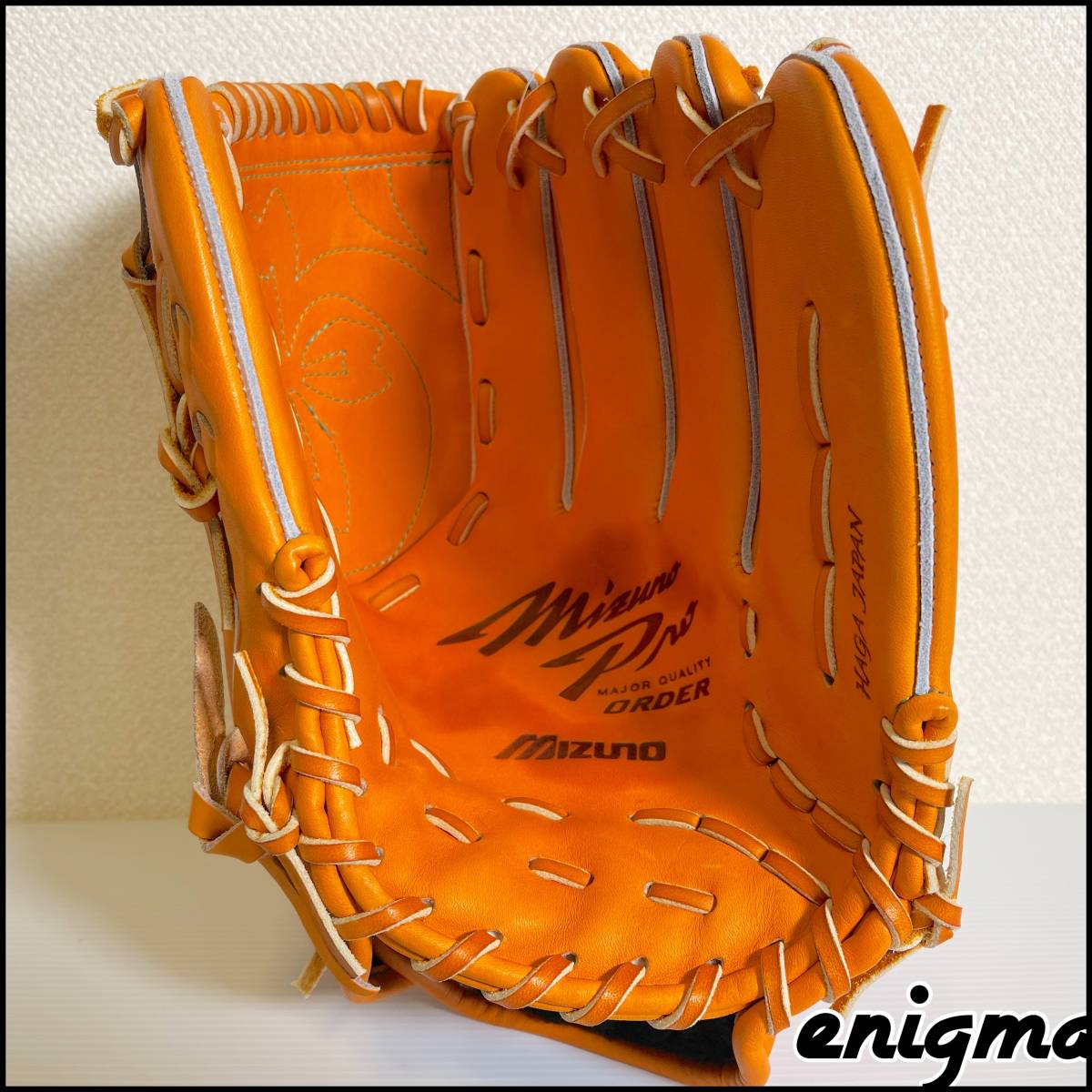 新品・未使用 波賀 日本製 硬式 ミズノプロ 投手用グローブ グラブ