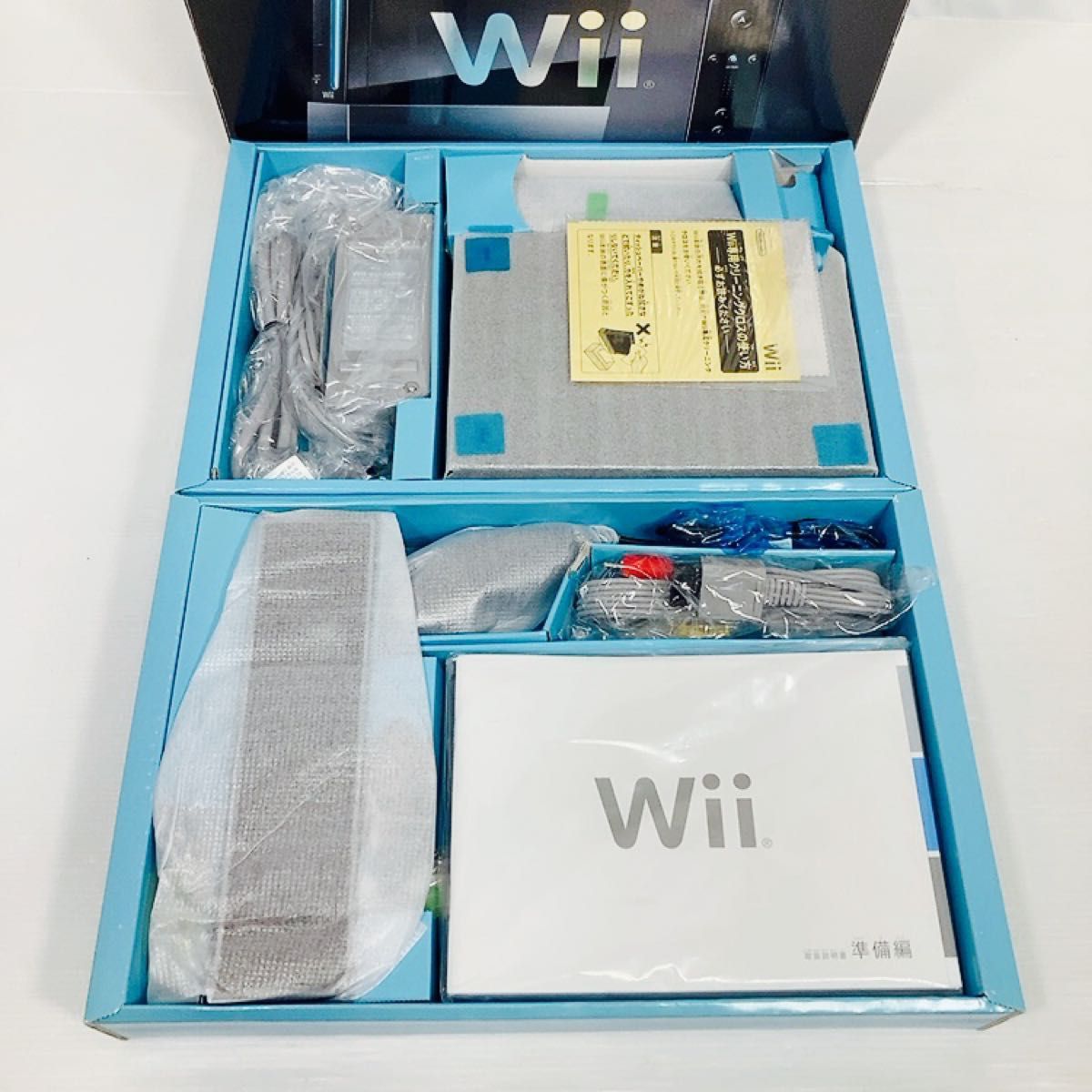  unused Wii body black RVL-S-KJ completion of production ultra rare rare not yet connection anonymity delivery masterpiece 