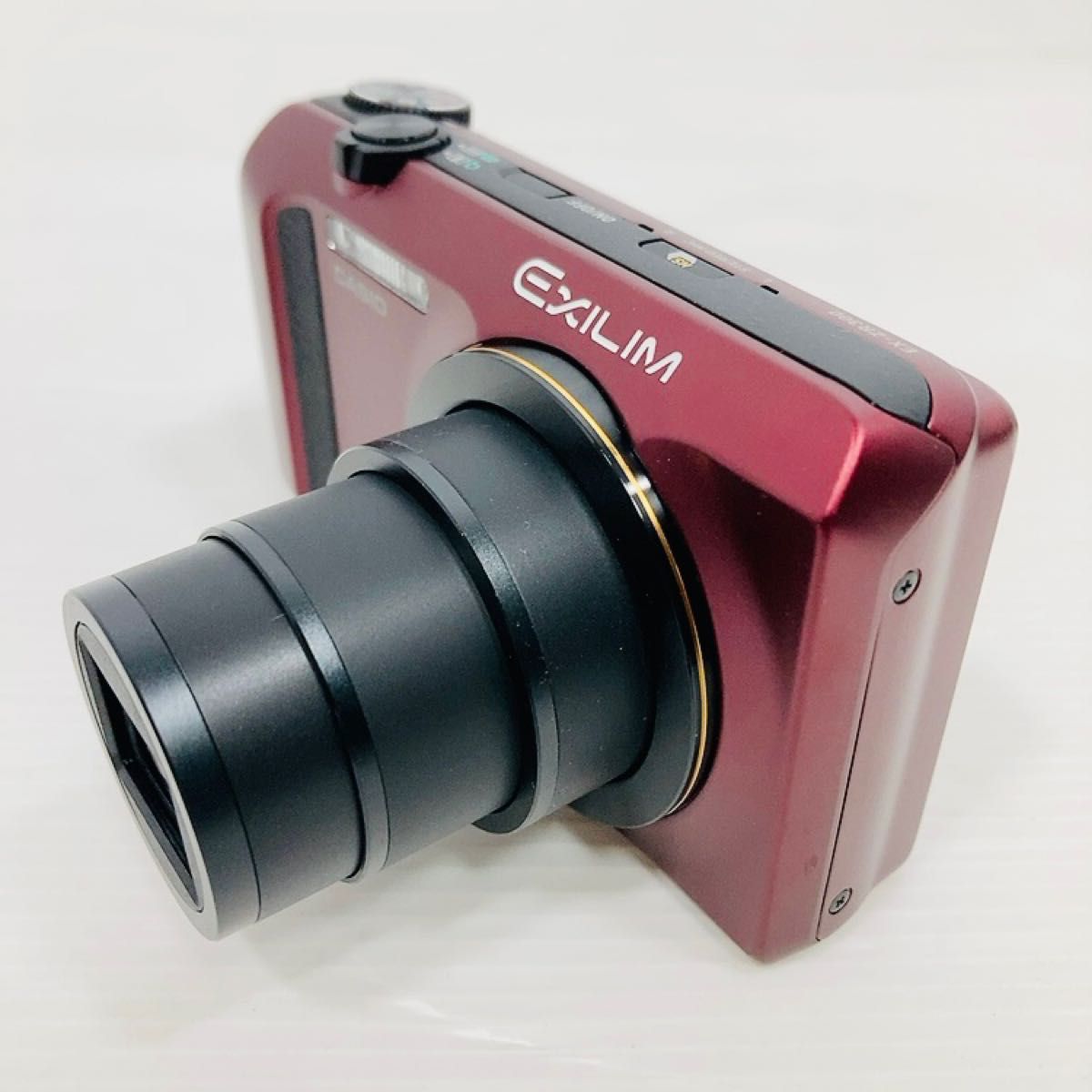 極上品】CASIO カシオ デジタルカメラ コンデジ EXILIM EX-ZR300RD
