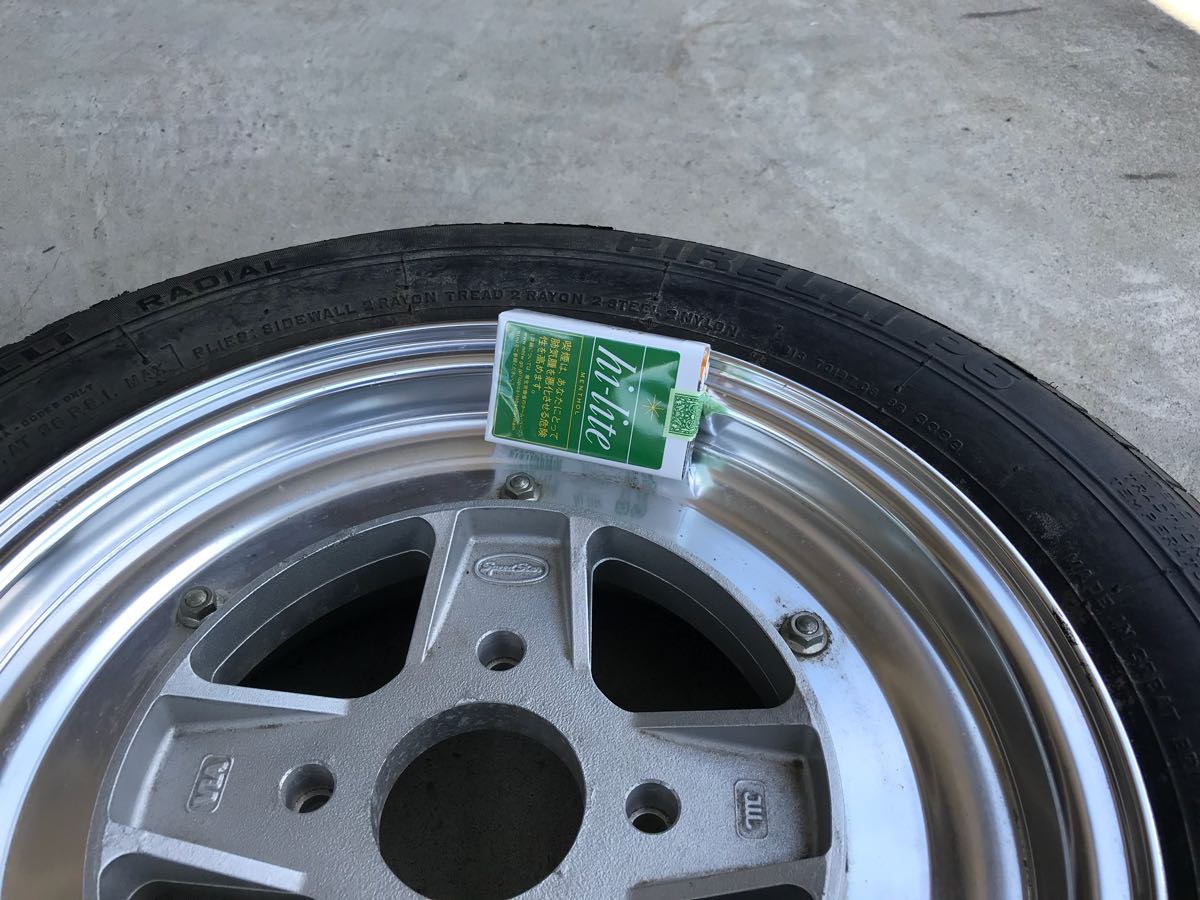 速度明星MK - 2那個時候老車組車深邊倍耐力 <Br> スピードスター MK-2 当時物 旧車 族車 深リム ピレリー