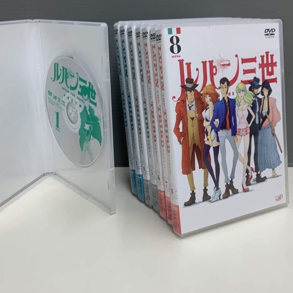 レンタル版】ルパン三世 PART IV 全8巻セット シール貼付け無し