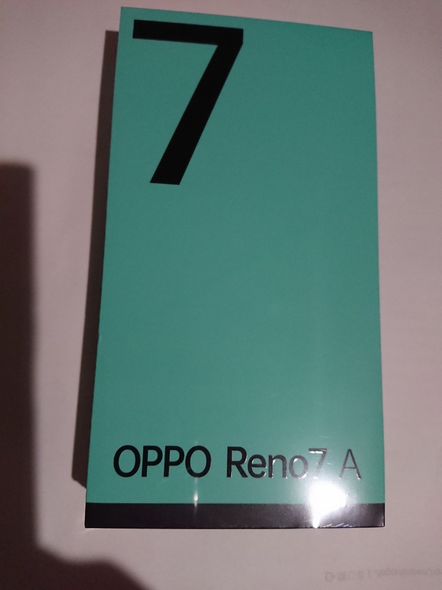 OPPO Reno7 A SIMフリー Android simfree 5G スマホ　スタリーブラック　定価39800円