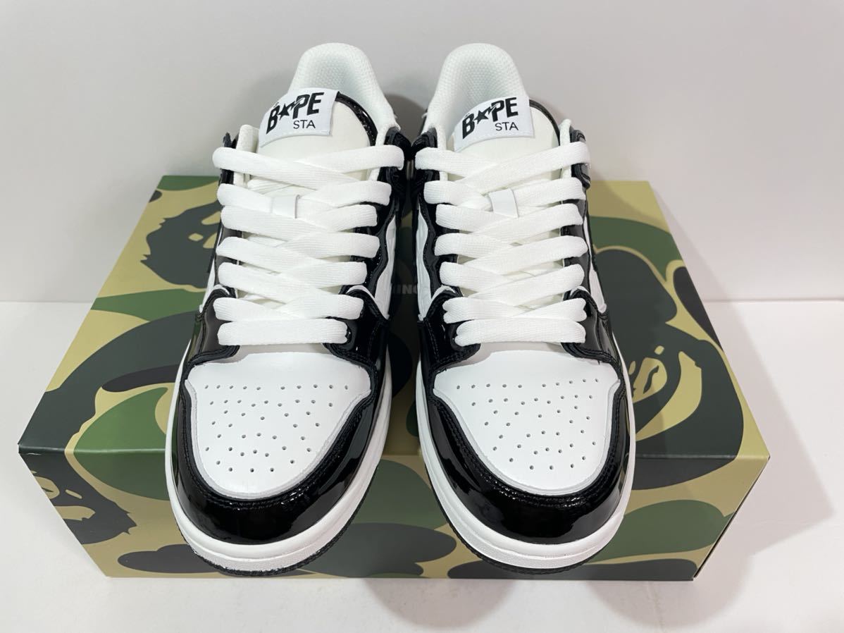 【送料無料】【新品】27㎝　A BATHING APE BAPE SK8 STA #5 アベイシングエイプ　ベイプ　スケートスター ホワイト/ブラック