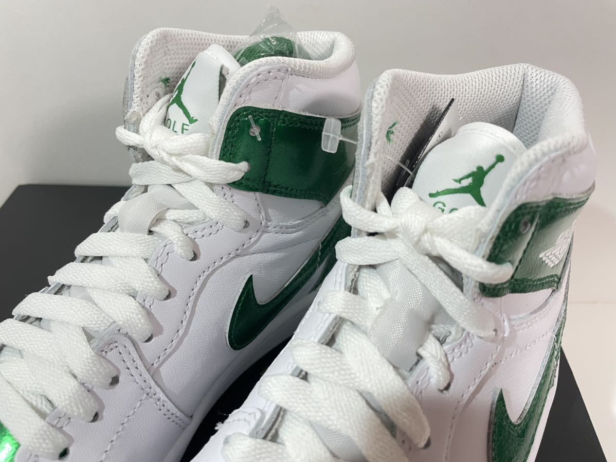 【送料無料】【新品】Nike Air Jordan 1 High G “Metallic Pine Green” エアジョーダン1 ハイ ゴルフ “メタリックパイングリーン”
