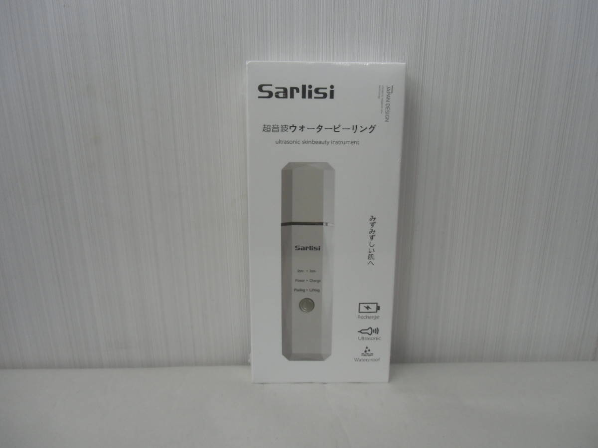新品 Sarlisi 超音波ウォーターピーリング Ai-03 美顔器 イオン導入 導出 EMS サーリシ フェイスケア_画像1