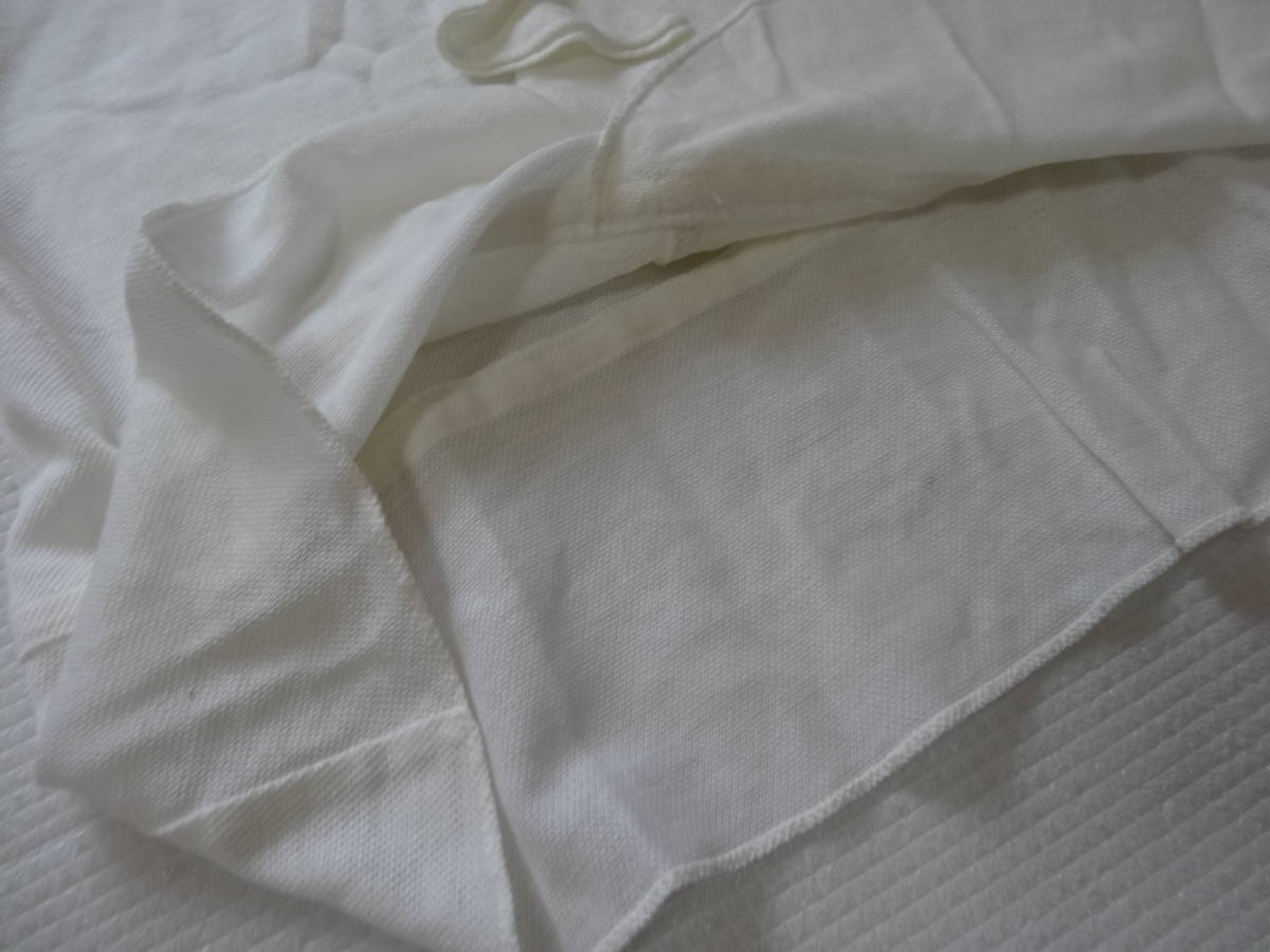 SCAPA Scapa short sleeves tops 40 white linen(B15)