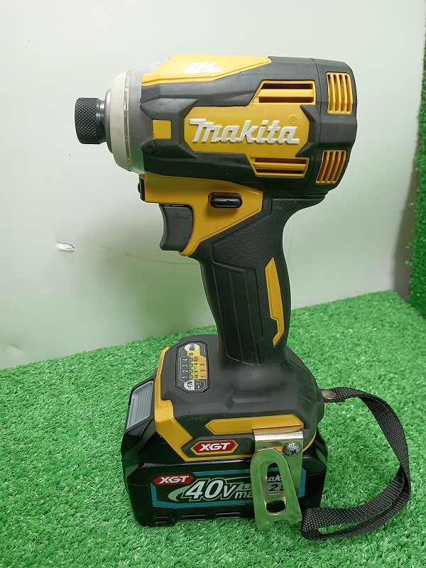 美品 makita マキタ 40Vmax 充電式 インパクトドライバ バッテリー2個