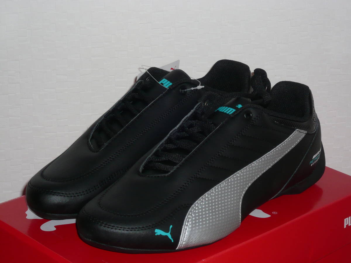 4**** prompt decision! new goods puma/ Puma Future Cart cat Mercedes black / silver US12.0/30.0cm