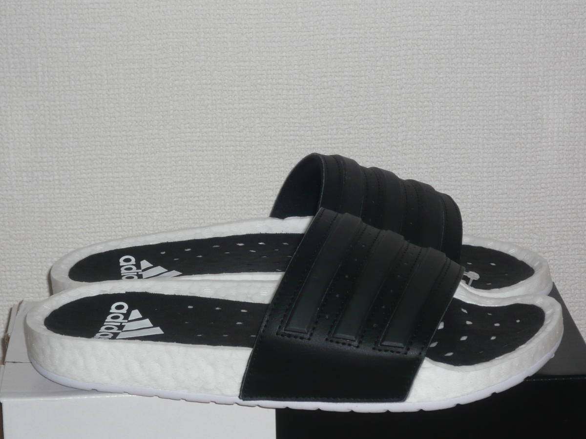 4★★★★即決！新品 adidas/アディダス アディレッタ ブースト/ adilette boost 白 US12.0/30.5cm_画像5