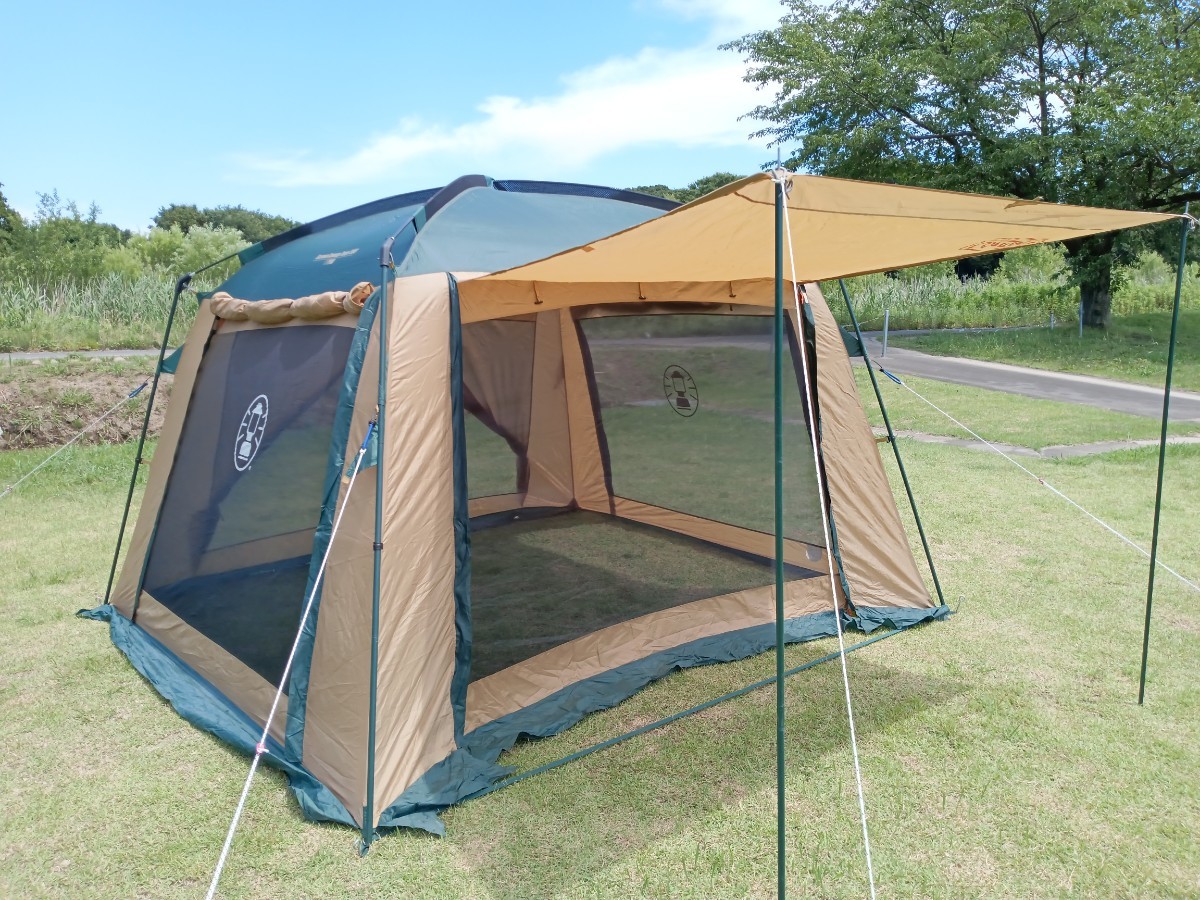 Coleman コールマン スクリーンキャノピータープ/300 設営確認 Coleman コールマン スクリーンキャノピータープ/300 設営確認