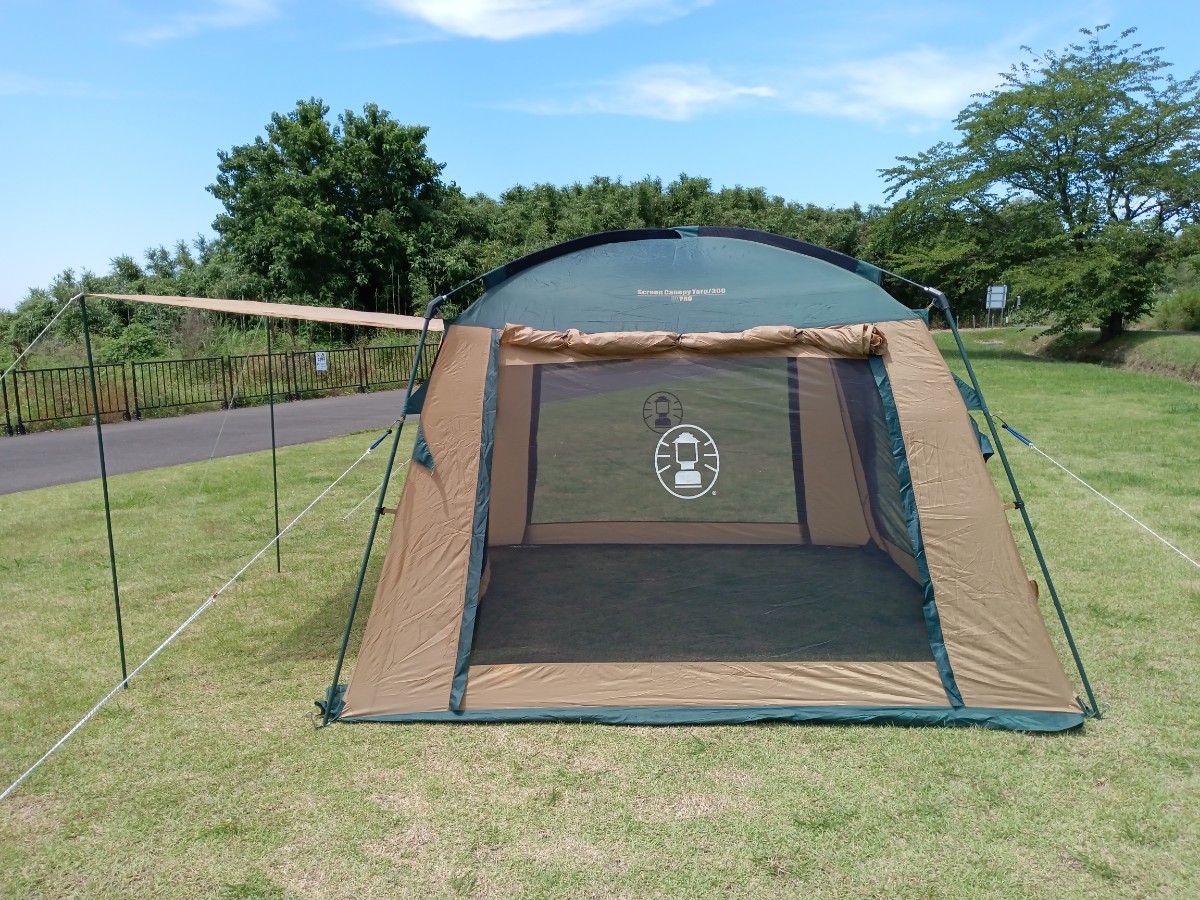 Coleman コールマン スクリーンキャノピータープ/300 設営確認 Coleman コールマン スクリーンキャノピータープ/300 設営確認