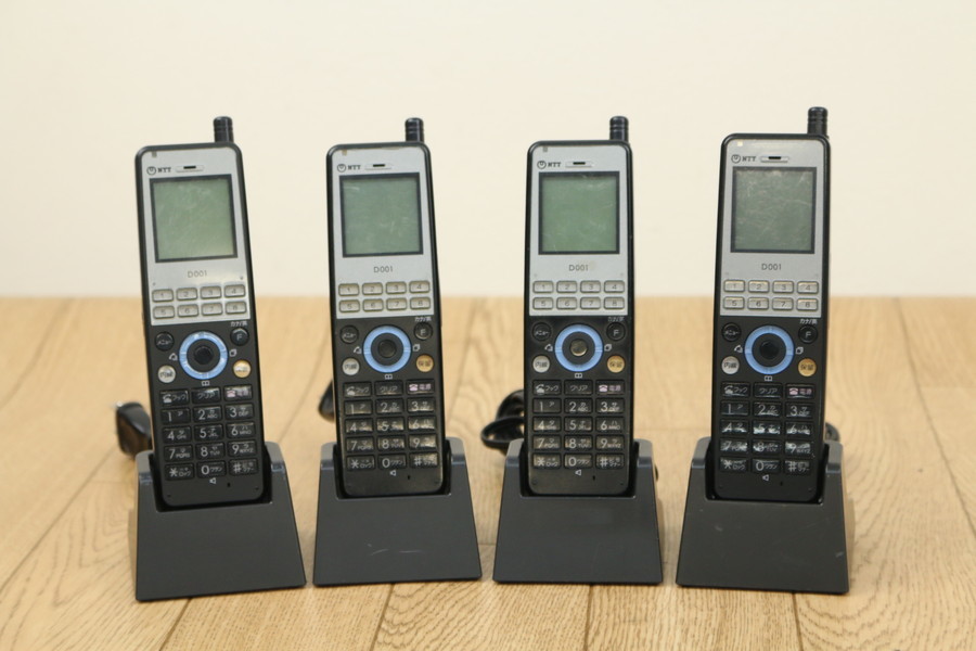 新しい到着 【NTT αNX】（NX-DCL-PS-1K）コードレス電話機４点 2013年