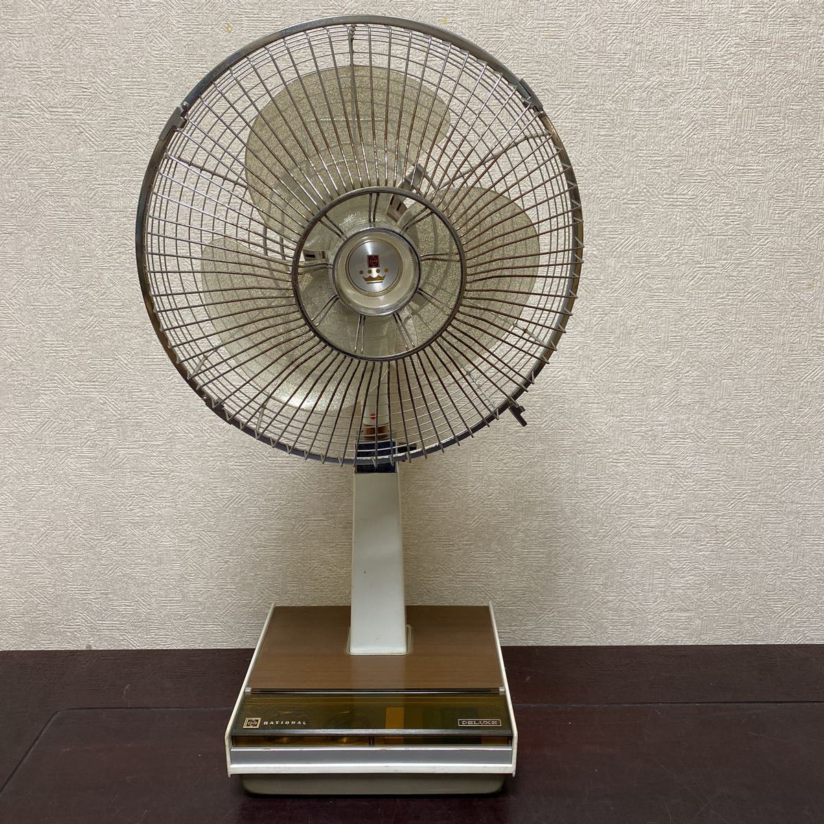 昭和レトロ National 扇風機 レトロ扇風機 ナショナル ELECTRIC FAN F