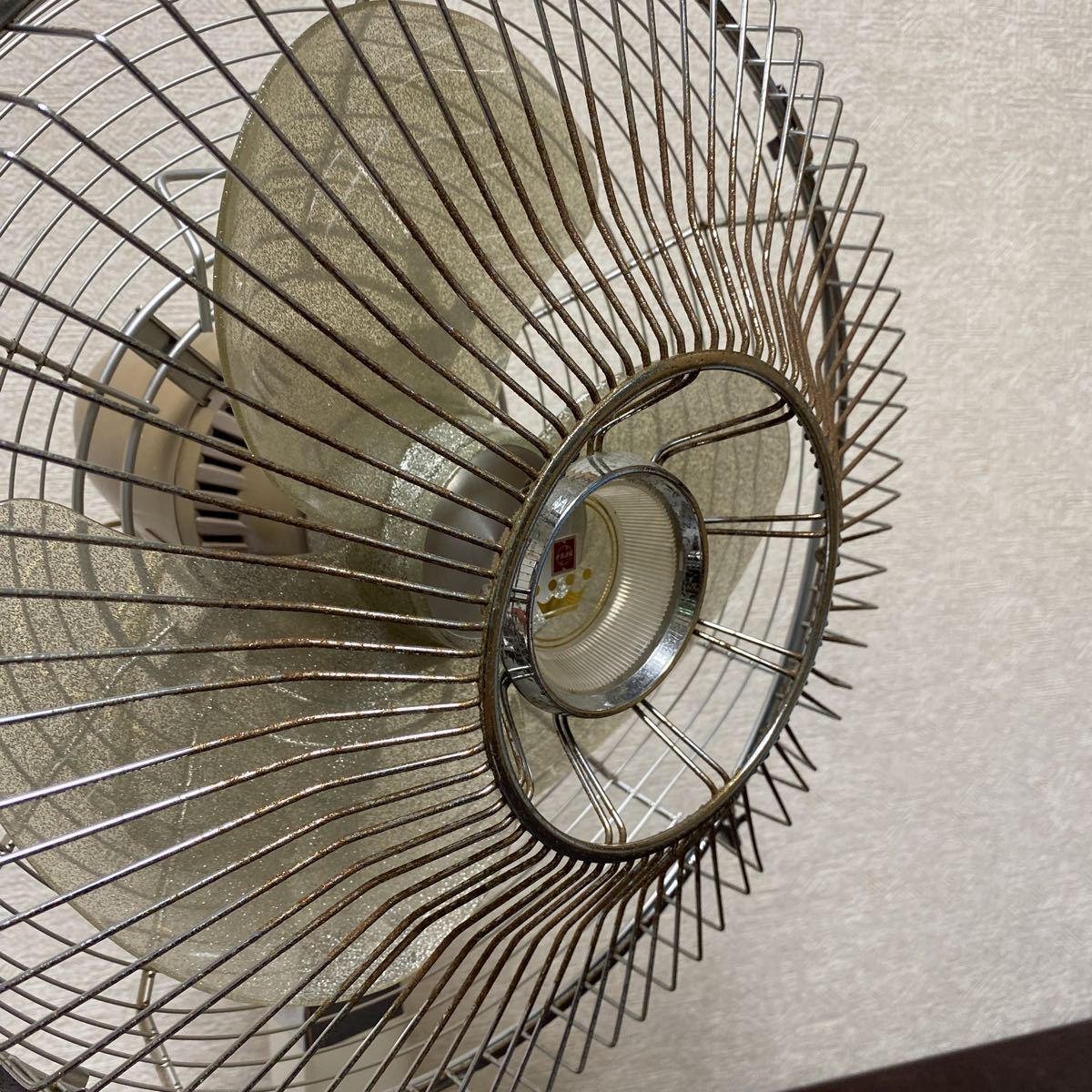 昭和レトロ National 扇風機 レトロ扇風機 ナショナル ELECTRIC FAN F