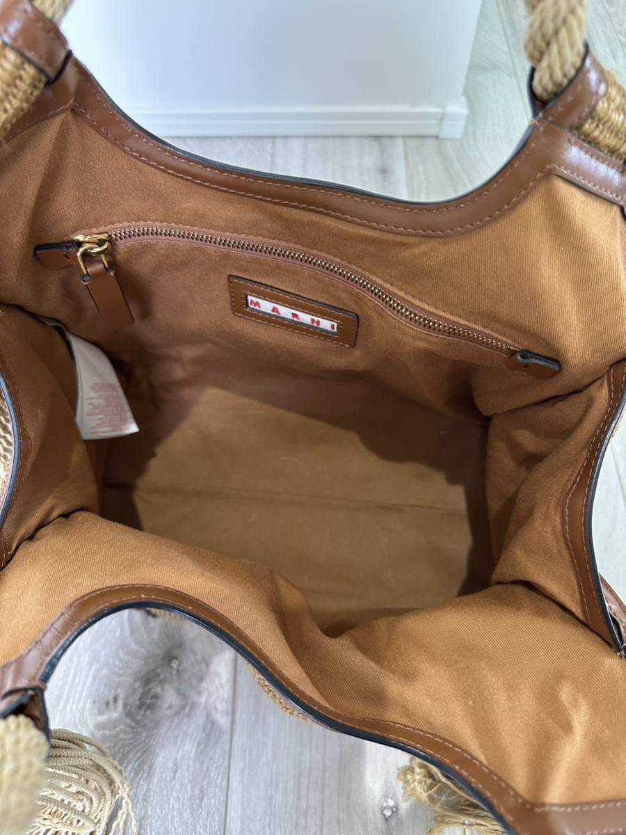 MARNI マルニ バーチカル サマーバッグ ロープハンドル+webdev.ilkom