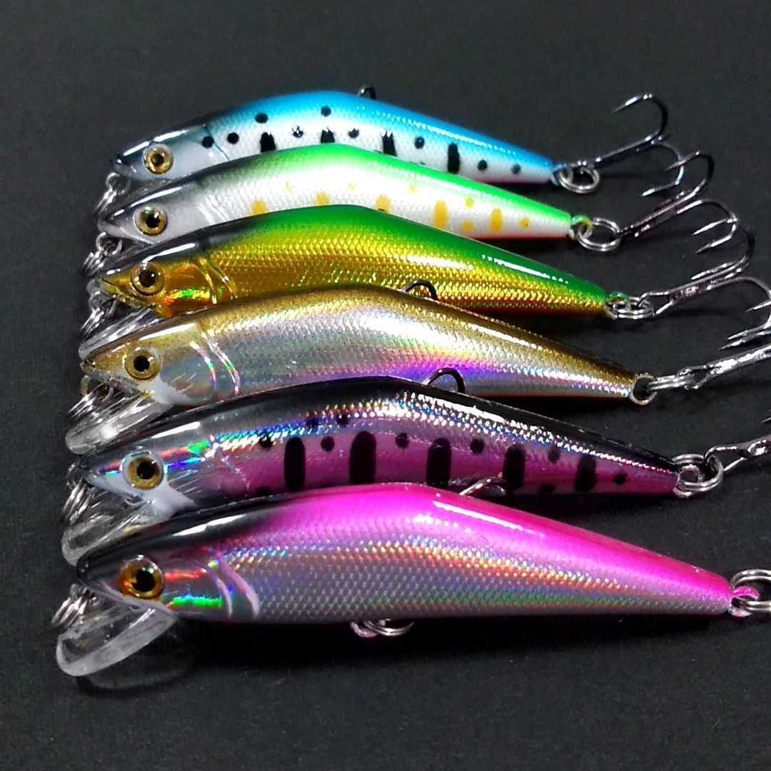 送料無料安心取引!トラウト渓流ミノー 63mm 5.5g 6個セット