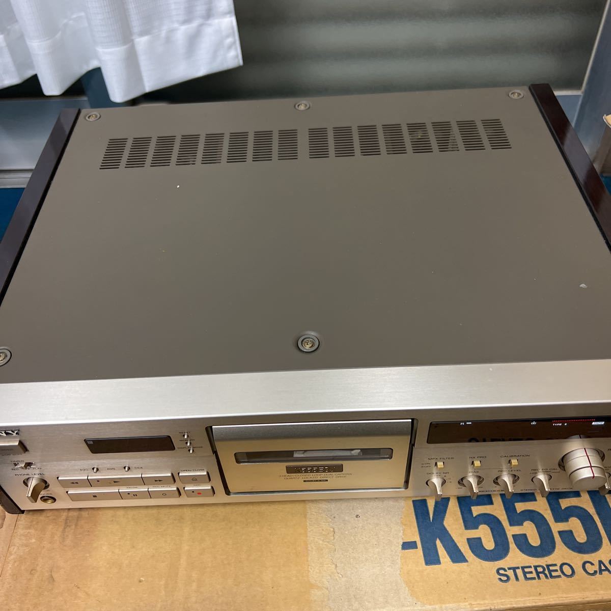 ジャンク】SONY TC-K555ESJ カセットデッキ | veganutris.com.br