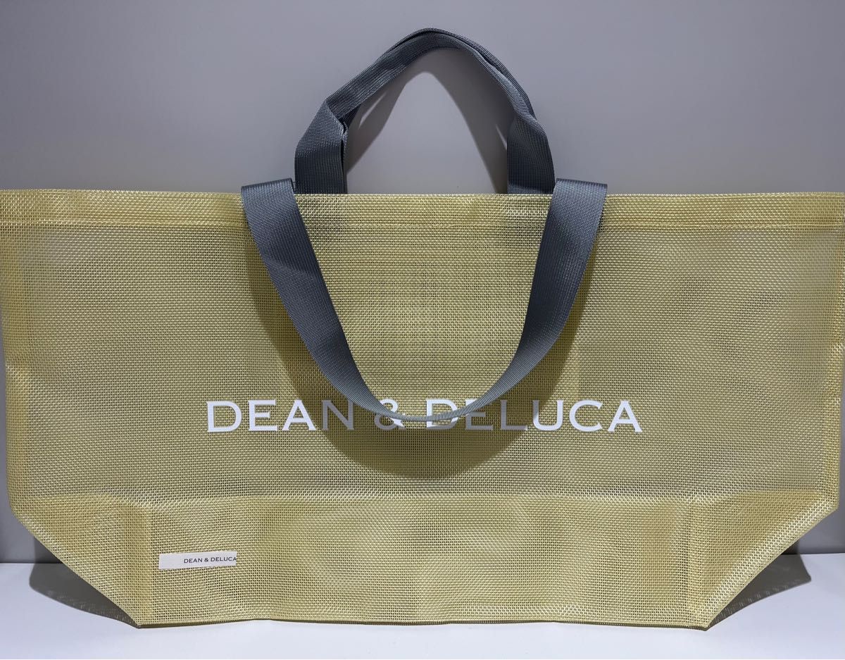 新品 DEAN&DELUCA シトラスイエロー BIGサイズ　メッシュトートバッグ   正規品