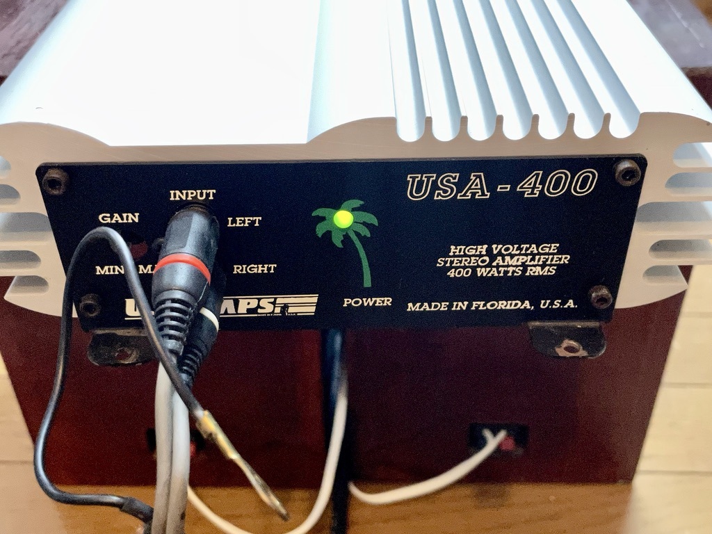 希少!レア! U.S.Amps USA-400 2ch オールドスクール USA MADE IN