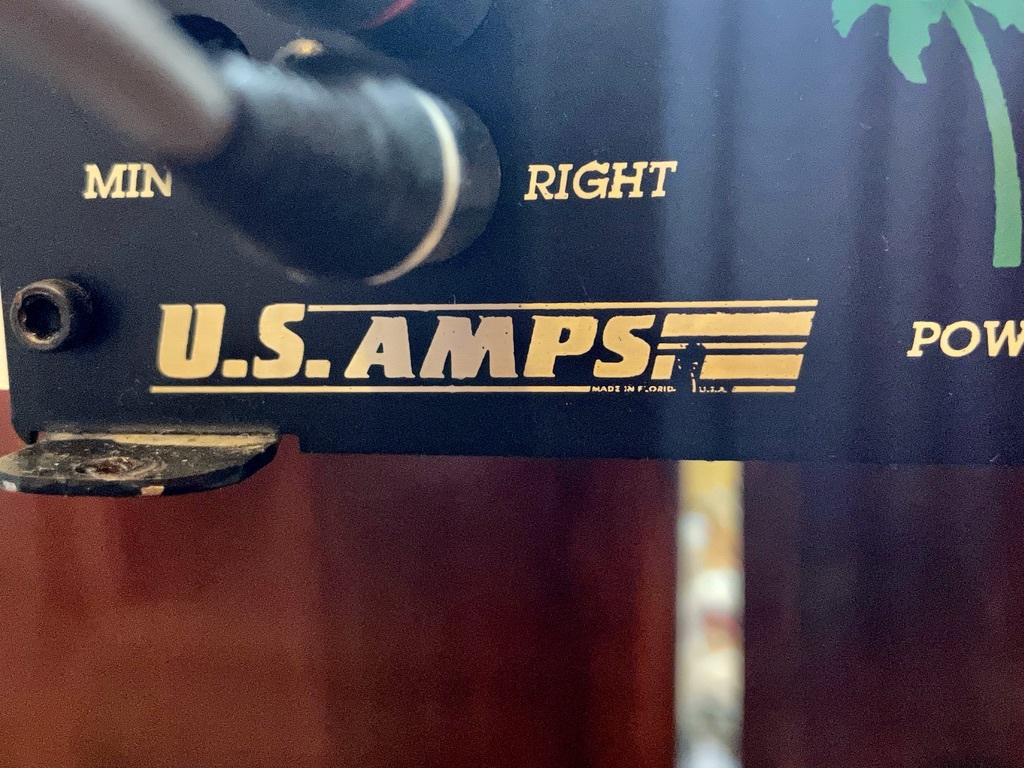 希少!レア! U.S.Amps USA-400 2ch オールドスクール USA MADE IN