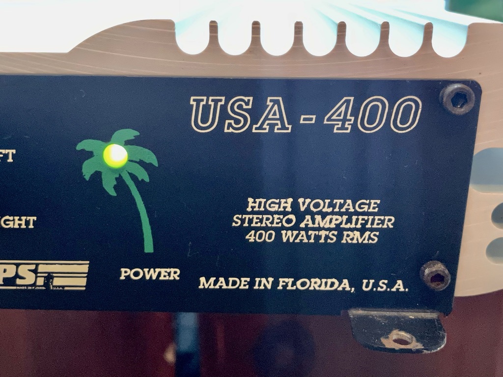 希少!レア! U.S.Amps USA-400 2ch オールドスクール USA MADE IN