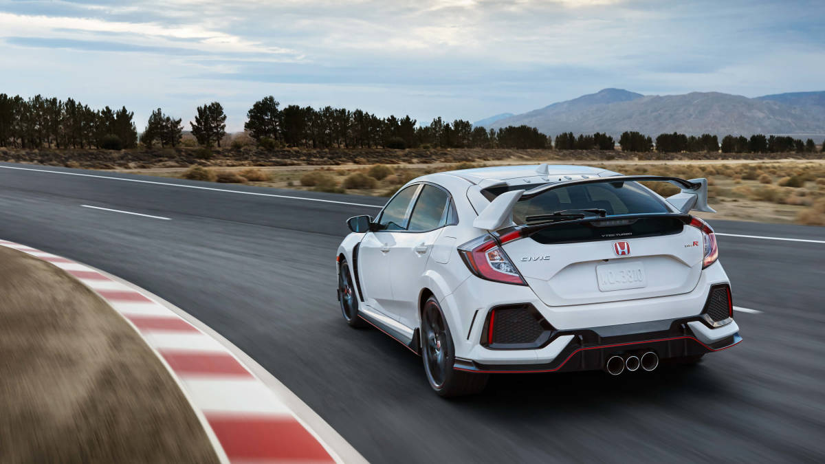 北米カナダ ホンダ純正17- HONDA CIVICシビック type-R VTEC TURBOリアウインド デカール USDM北米JDM タイプR CTR FK8用 FC1 FK7にも_画像6