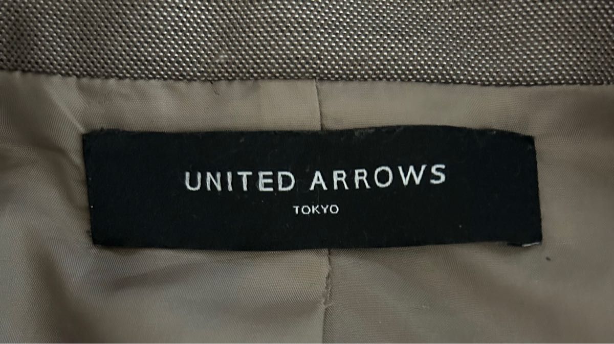 【未着用訳あり】United arrowsユナイテッドアローズ ウールシルクスカートスーツ