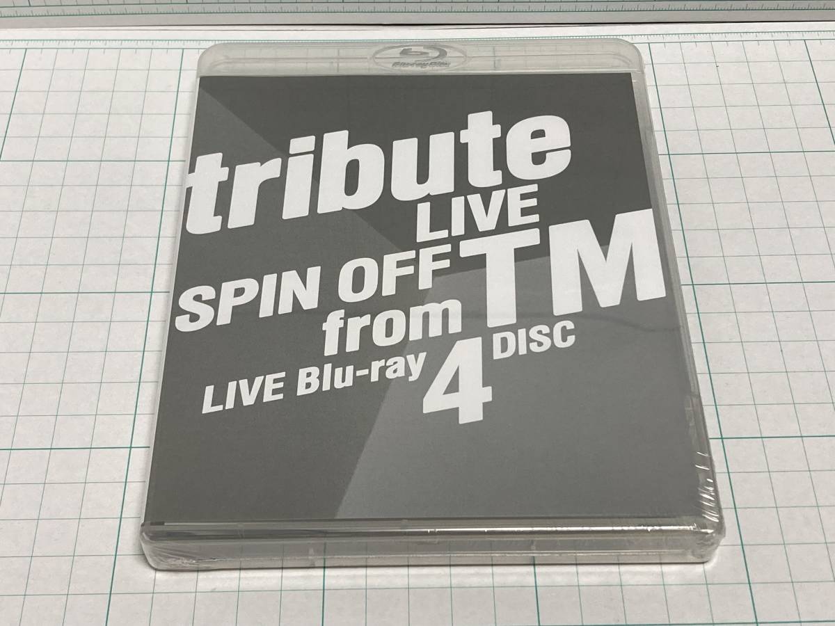未開封】tribute LIVE SPIN OFF from TM LIVE Blu-ray 4 DISC TM