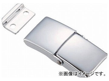 トラスコ中山 パッチン錠 ラッチタイプ・スチール製 P-239(7787162) 入数：1PK(2個)_画像1