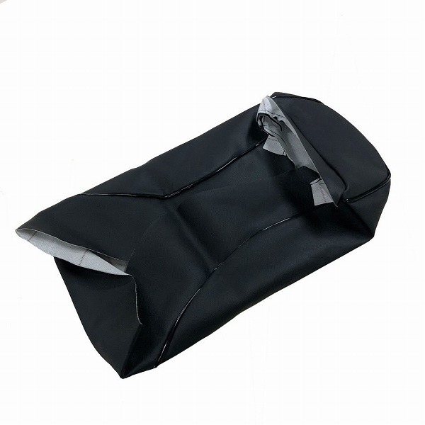 アルバ/ALBA 国産シートカバー 黒 張替タイプ YCH2041-C10 ヤマハ ホーゲル 50cc 2輪_画像2