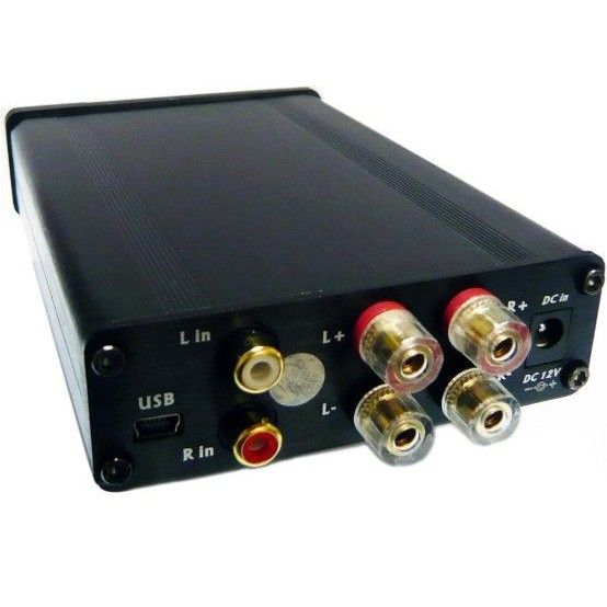 LEAD Audio U-AMP USB-DAC Tripath TA2024 ヘッドフォン デジタルアンプ 　説明書付き