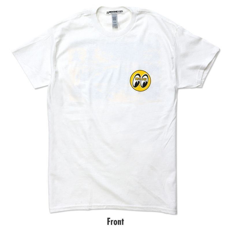 MOON 本牧 マップ Tシャツ Lサイズ MOONEYES yokohama 横浜 地図 ムーンアイズ ホワイト 送料込み FLAT 4 Ver VW フォルクスワーゲンの画像2