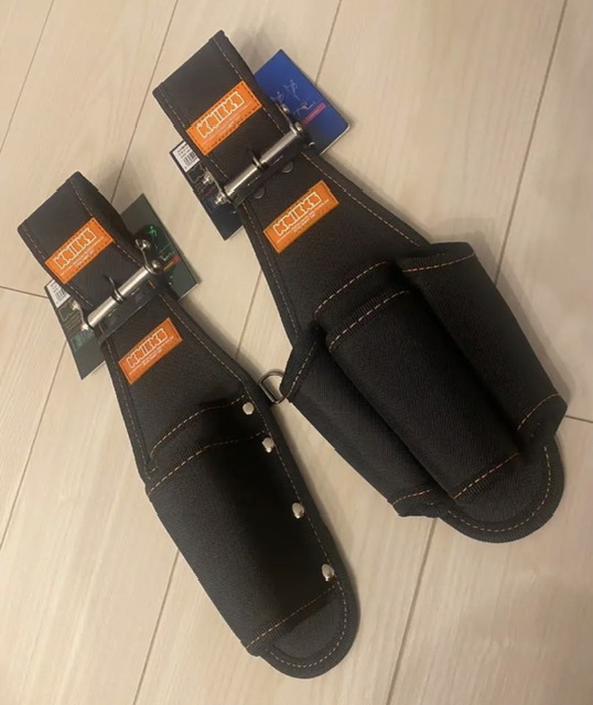 【楽天カード分割】 KNICKS ニックス 限定オレンジ 腰袋 工具ホルダー 2個セット 腰袋、工具ホルダー 【楽天カード分割】 KNICKS ニックス 限定オレンジ 腰袋 工具ホルダー 2個セット 腰袋、工具ホルダー