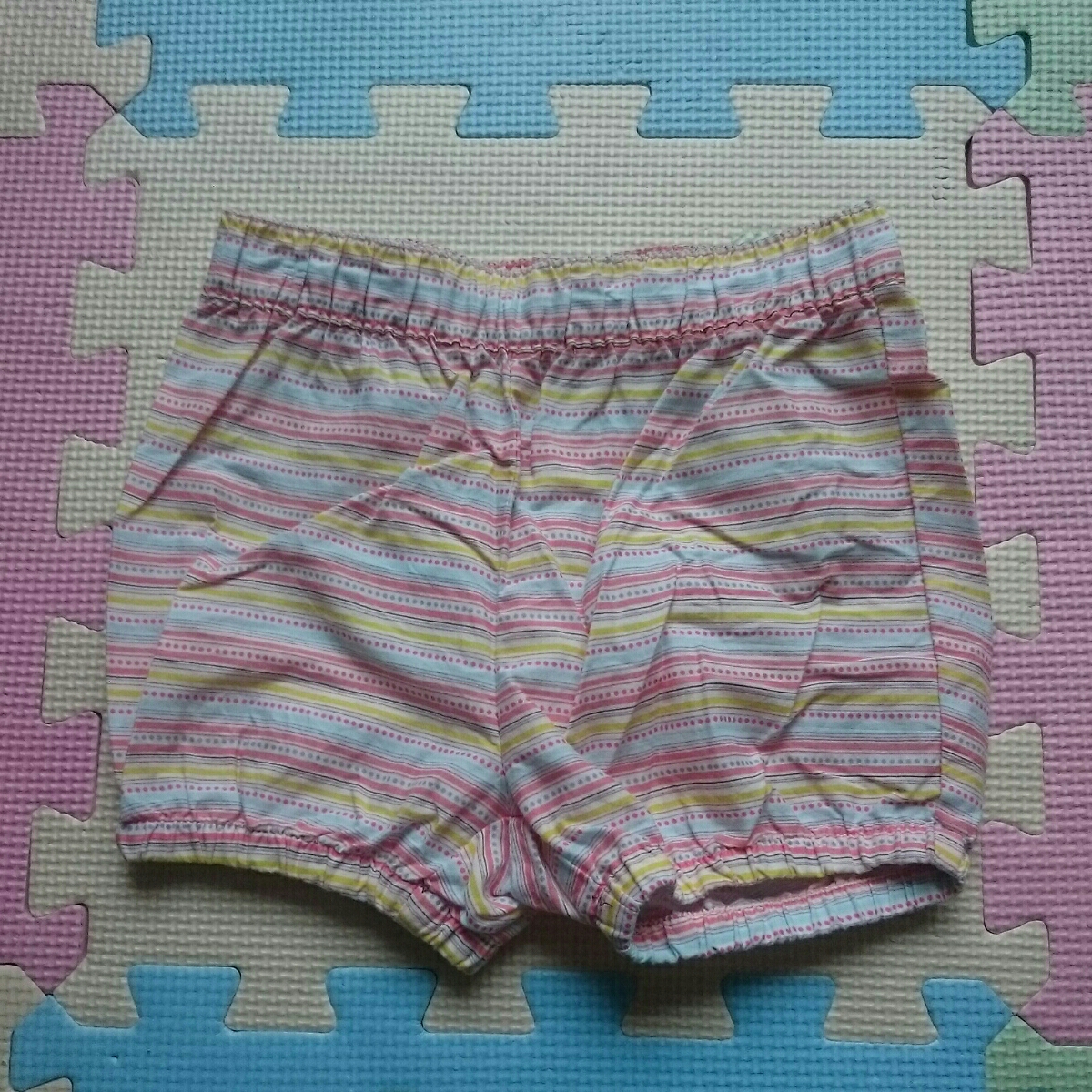 [ beautiful goods prompt decision!!]H&M exceedingly pretty stripe pattern. for baby bruma pants 92.(90~95.)