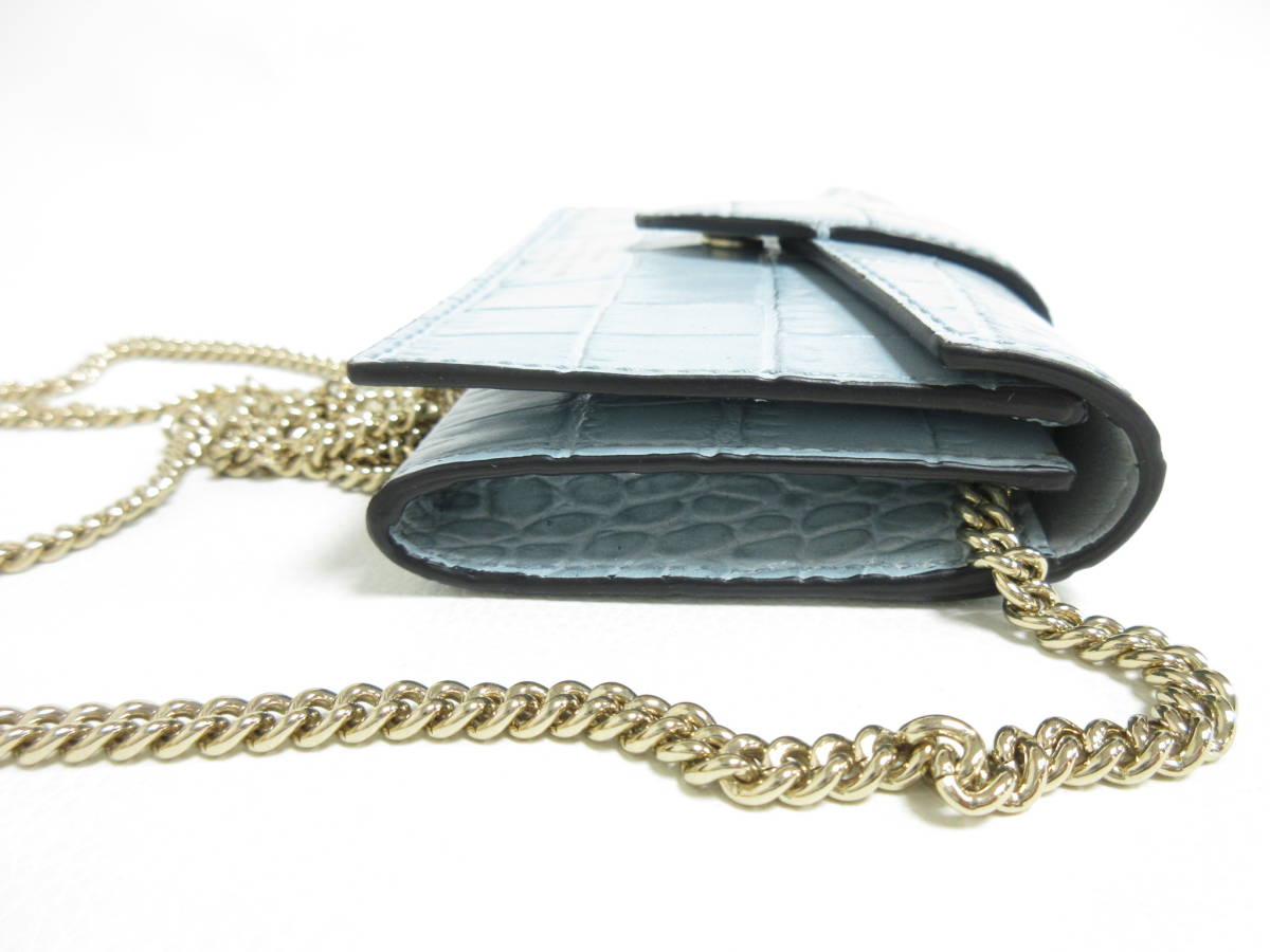 11271*[SALE]SMYTHSONs my son Eve person g bag chain Mini bag 11.5×7.5×2.0cm MADE IN ITALY used USED