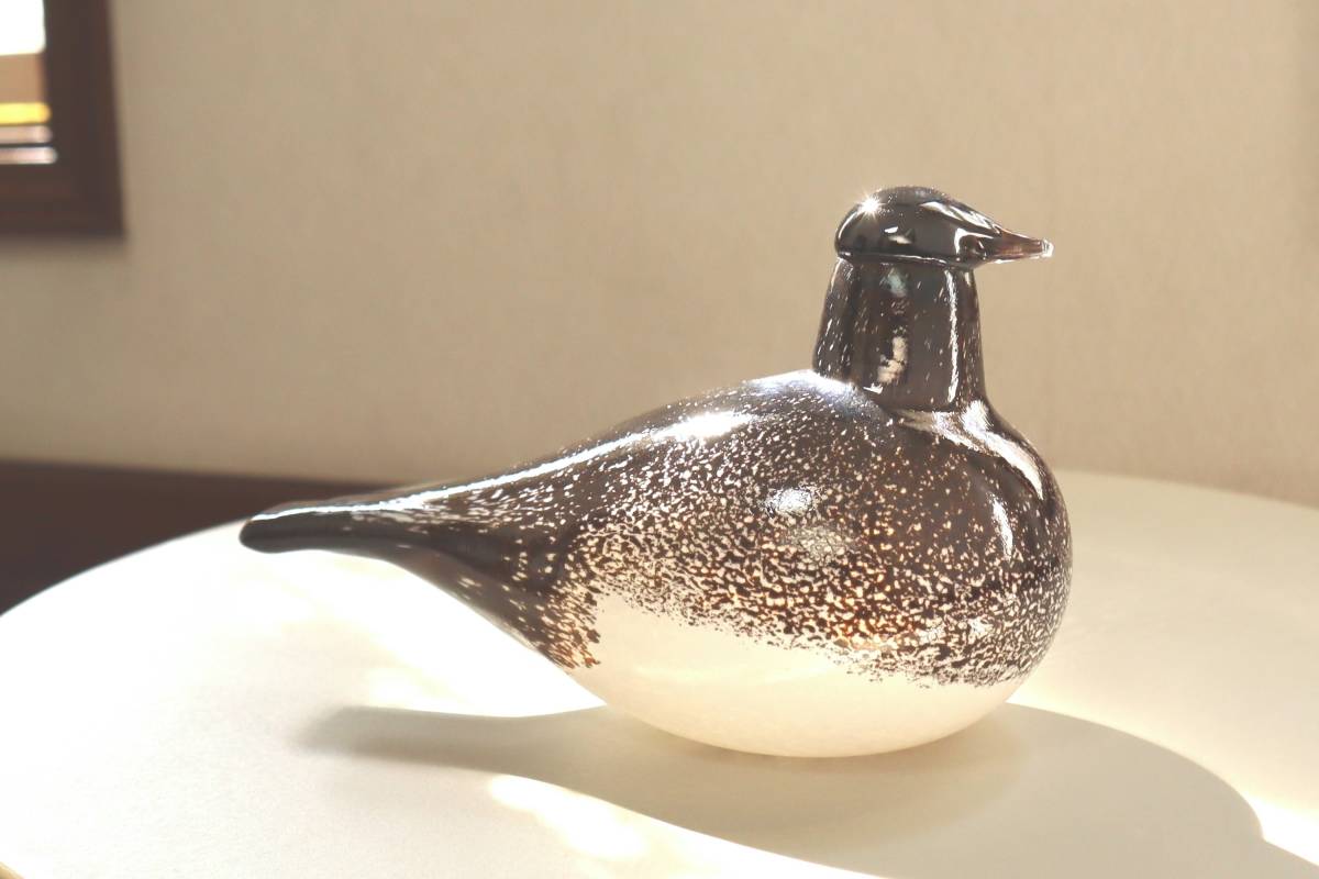 Iittala Birdsイッタラ バード★Black Phoebeブラックフェーベ Finn Fest 2012 限定★Oiva Toikkaオイバ トイッカ_画像3