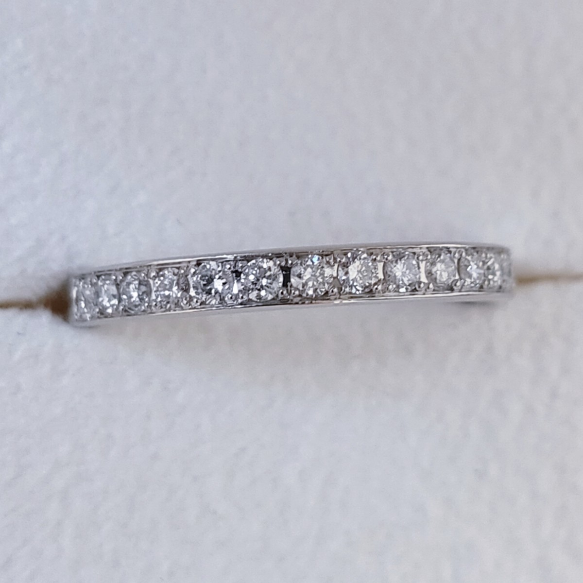 ヴァンドーム青山 ダイヤモンド エタニティ リング Pt950 0.20ct 2.2g