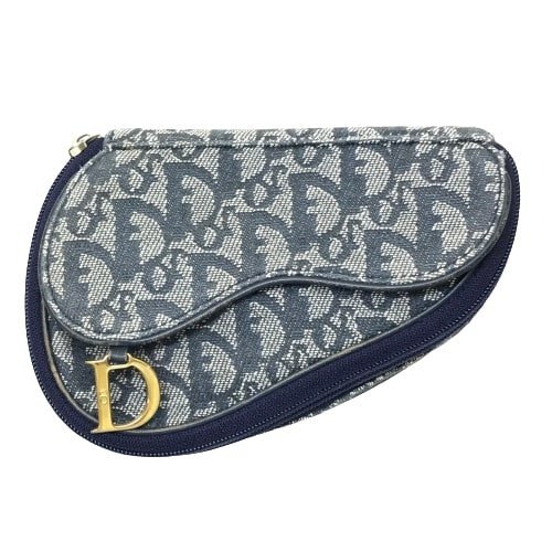 Dior ディオール トロッター ポーチ サドル 小物入れ キャンバス