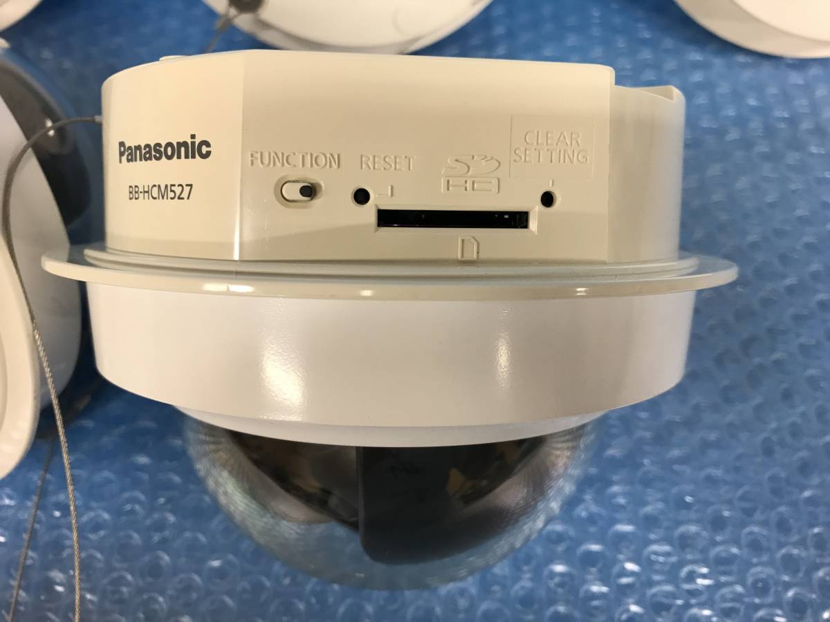 [CK18178] Panasonic パナソニック BB-HCM527 パナソニック ネットワークカメラ 5台セット 現状渡し_画像4