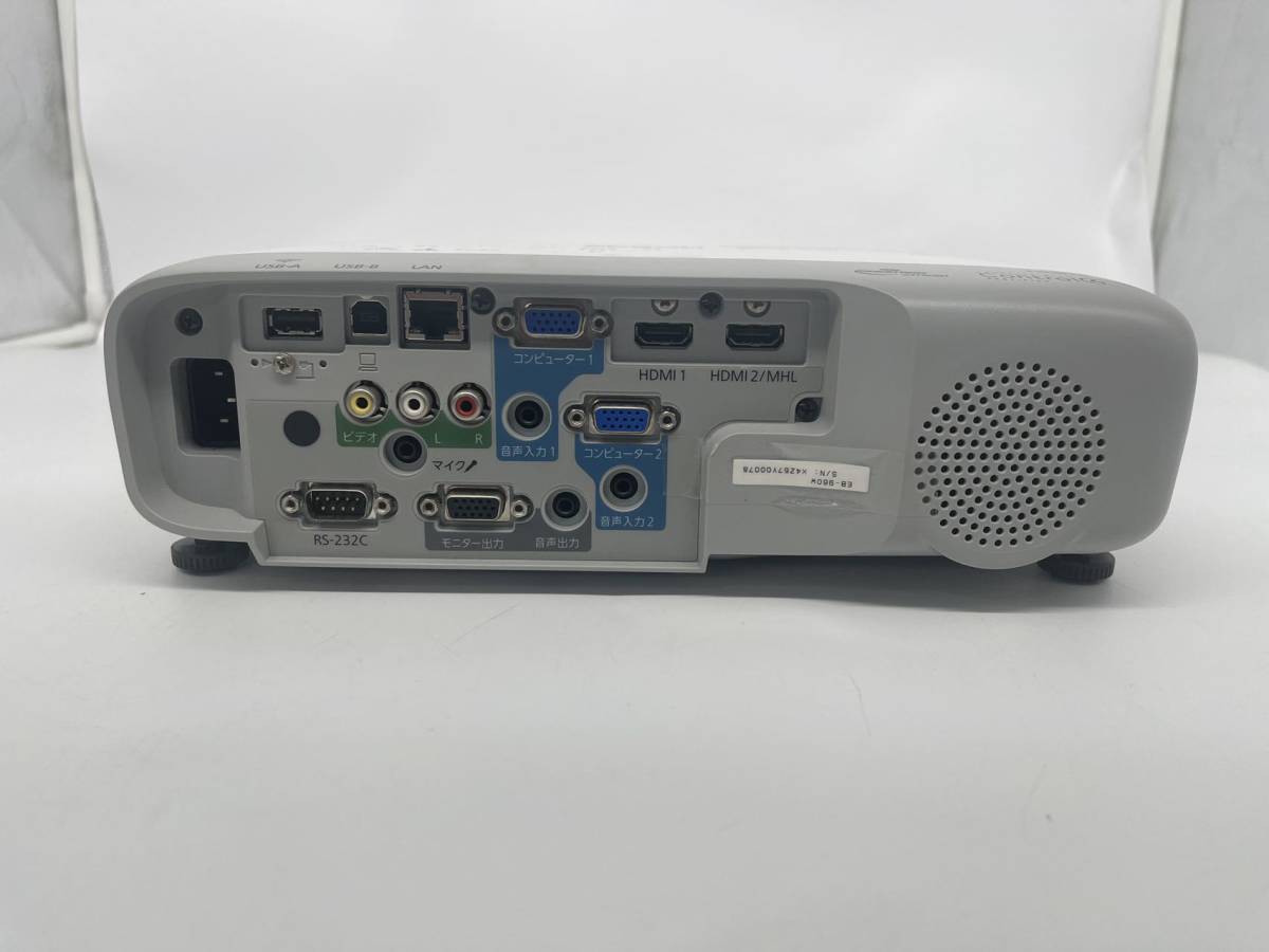 EPSON 液晶プロジェクター EB-960W 3800lm 明るさ高:105H/明るさ EPSON 液晶プロジェクター EB-960W 3800lm 明るさ高:105H/明るさ